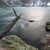 Šmihel branch in winter