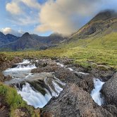 Fairy pools landscape