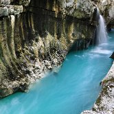 Soča velika korita gorge